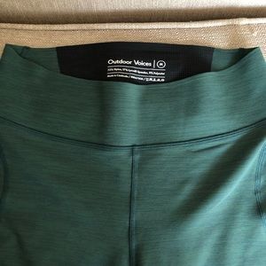 Outdoor Voices TechSweat 3/4 leggings + Tote bag